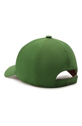 Детская бейсболка LORO PIANA зеленого цвета по цене 16700 руб., арт. FAE8580 | Фото 2 Детская бейсболка LORO PIANA зеленого цвета, арт. FAE8580 | Фото 2