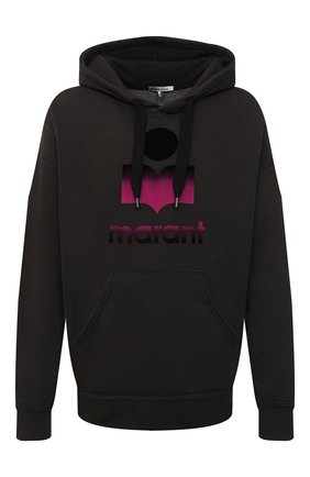 Мужской хлопковое худи ISABEL MARANT черного цвета по цене 27750 руб., арт. SW0055-21P029H/MILEY | Фото 1 Мужской хлопковое худи ISABEL MARANT черного цвета, арт. SW0055-21P029H/MILEY | Фото 1