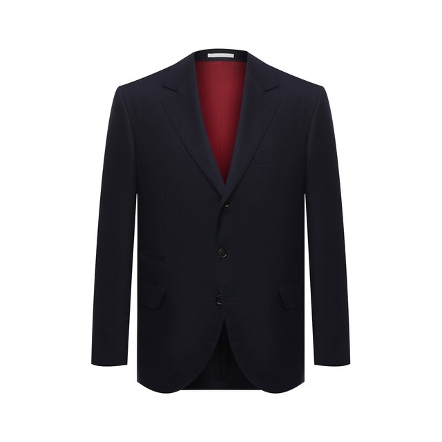 Шерстяной пиджак Brunello Cucinelli ME2267BT7A_1