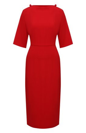 Женское платье VALENTINO красного цвета по цене 210500 руб., арт. VB3VAV9565C | Фото 1 Женское платье VALENTINO красного цвета, арт. VB3VAV9565C | Фото 1