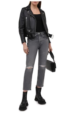Женские джинсы RAG&BONE серого цвета по цене 32850 руб., арт. WDD20H2747W5ZU | Фото 2 Женские джинсы RAG&BONE серого цвета, арт. WDD20H2747W5ZU | Фото 2