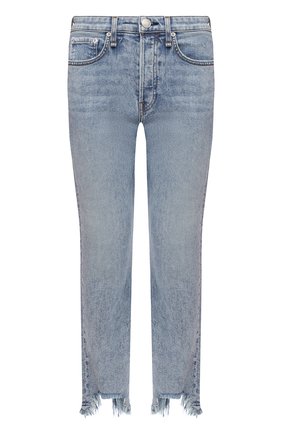 Женские джинсы RAG&BONE голубого цвета по цене 28950 руб., арт. WDD20H2747N6TH | Фото 1 Женские джинсы RAG&BONE голубого цвета, арт. WDD20H2747N6TH | Фото 1