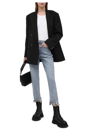 Женские джинсы RAG&BONE голубого цвета по цене 28950 руб., арт. WDD20H2747N6TH | Фото 2 Женские джинсы RAG&BONE голубого цвета, арт. WDD20H2747N6TH | Фото 2