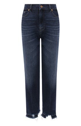Женские джинсы 7 FOR ALL MANKIND синего цвета по цене 23250 руб., арт. JSA7A910LP | Фото 1 Женские джинсы 7 FOR ALL MANKIND синего цвета, арт. JSA7A910LP | Фото 1