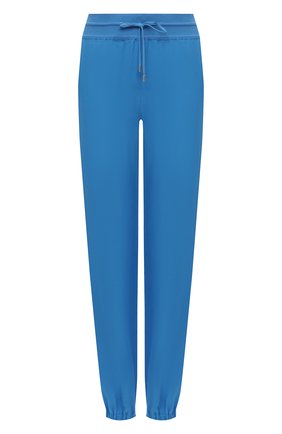Женские льняные джоггеры LORO PIANA синего цвета по цене 99500 руб., арт. FAI0340 | Фото 1 Женские льняные джоггеры LORO PIANA синего цвета, арт. FAI0340 | Фото 1