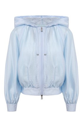 Женская ветровка EMPORIO ARMANI голубого цвета по цене 30900 руб., арт. 3K2B84/2NLIZ | Фото 1 Женская ветровка EMPORIO ARMANI голубого цвета, арт. 3K2B84/2NLIZ | Фото 1