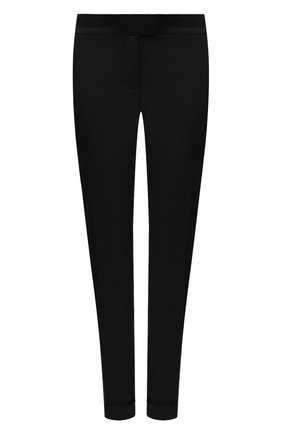 Женские шерстяные брюки TOM FORD черного цвета по цене 117500 руб., арт. PAW083-FAX733 | Фото 1 Женские шерстяные брюки TOM FORD черного цвета, арт. PAW083-FAX733 | Фото 1