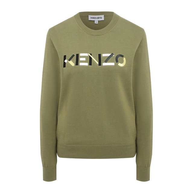 фото Хлопковый пуловер kenzo