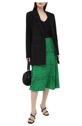 Женская шелковая юбка KENZO зеленого цвета по цене 54550 руб., арт. FB52JU155521 | Фото 2 Женская шелковая юбка KENZO зеленого цвета, арт. FB52JU155521 | Фото 2