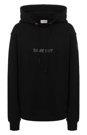 Женский хлопковое худи MONCLER черного цвета по цене 39400 руб., арт. G1-093-8G769-10-809LC | Фото 1 Женский хлопковое худи MONCLER черного цвета, арт. G1-093-8G769-10-809LC | Фото 1