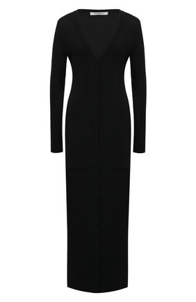Женское платье из вискозы VALENTINO черного цвета по цене 169500 руб., арт. VB3KA01U68F | Фото 1 Женское платье из вискозы VALENTINO черного цвета, арт. VB3KA01U68F | Фото 1