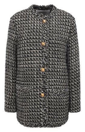 Женский жакет VALENTINO черно-белого цвета по цене 372000 руб., арт. VB3CE280677 | Фото 1 Женский жакет VALENTINO черно-белого цвета, арт. VB3CE280677 | Фото 1