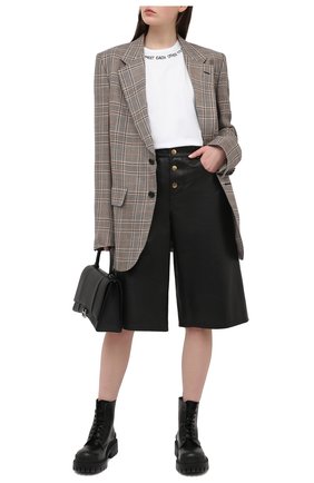 Женская хлопковая футболка DOLCE & GABBANA белого цвета по цене 46800 руб., арт. F8L34Z/G7XCL | Фото 2 Женская хлопковая футболка DOLCE & GABBANA белого цвета, арт. F8L34Z/G7XCL | Фото 2