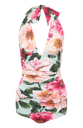 Женский слитный купальник DOLCE & GABBANA голубого цвета по цене 52350 руб., арт. 09A06J/FSGUZ | Фото 1 Женский слитный купальник DOLCE & GABBANA голубого цвета, арт. 09A06J/FSGUZ | Фото 1