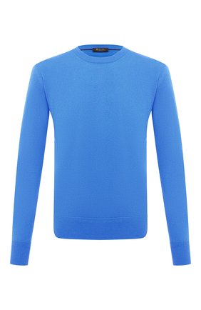 Мужской кашемировый свитер LORO PIANA синего цвета по цене 105500 руб., арт. FAL3426 | Фото 1 Мужской кашемировый свитер LORO PIANA синего цвета, арт. FAL3426 | Фото 1 (Принт: Без принта; Длина (для топов): Стандартные; Материал внешний: Шерсть, Кашемир; Рукава: Длинные; Мужское Кросс-КТ: Свитер-одежда; Стили: Кэжуэл; Региональные ограничения белый список (Axapta Mercury): RU)