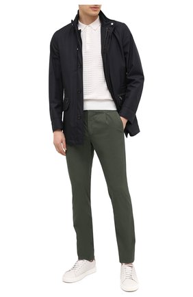Мужское хлопковое поло CANALI белого цвета по цене 27200 руб., арт. C0318/MK01131 | Фото 2 Мужское хлопковое поло CANALI белого цвета, арт. C0318/MK01131 | Фото 2