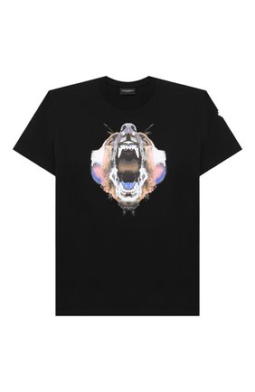 Детская хлопковая футболка MARCELO BURLON KIDS OF MILAN черного цвета по цене 9925 руб., арт. 21E/B/MB/1110/0010/8-14Y | Фото 1 Детская хлопковая футболка MARCELO BURLON KIDS OF MILAN черного цвета, арт. 21E/B/MB/1110/0010/8-14Y | Фото 1