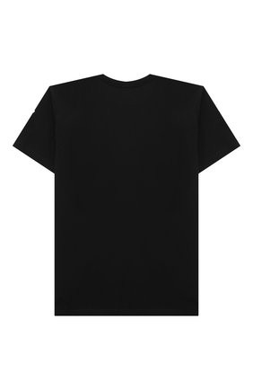 Детская хлопковая футболка MARCELO BURLON KIDS OF MILAN черного цвета по цене 9925 руб., арт. 21E/B/MB/1110/0010/8-14Y | Фото 2 Детская хлопковая футболка MARCELO BURLON KIDS OF MILAN черного цвета, арт. 21E/B/MB/1110/0010/8-14Y | Фото 2