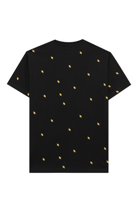 Детская хлопковая футболка MARCELO BURLON KIDS OF MILAN черного цвета по цене 8575 руб., арт. 21E/B/MB/1115/0010/8-14Y | Фото 2 Детская хлопковая футболка MARCELO BURLON KIDS OF MILAN черного цвета, арт. 21E/B/MB/1115/0010/8-14Y | Фото 2