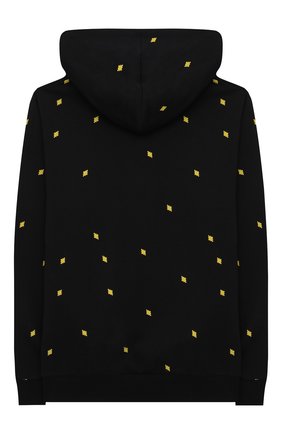 Детский хлопковое худи MARCELO BURLON KIDS OF MILAN черного цвета по цене 18500 руб., арт. 21E/B/MB/2106/0021/8-14Y | Фото 2 Детский хлопковое худи MARCELO BURLON KIDS OF MILAN черного цвета, арт. 21E/B/MB/2106/0021/8-14Y | Фото 2