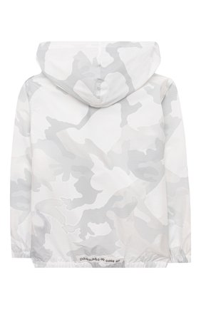 Детского ветровка DOLCE & GABBANA светло-серого цвета по цене 36700 руб., арт. L4JB2I/G7YJD/8-14 | Фото 2 Детского ветровка DOLCE & GABBANA светло-серого цвета, арт. L4JB2I/G7YJD/8-14 | Фото 2