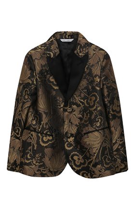 Детский пиджак DOLCE & GABBANA золотого цвета по цене 55750 руб., арт. L41J64/HJ0AI/2-6 | Фото 1 Детский пиджак DOLCE & GABBANA золотого цвета, арт. L41J64/HJ0AI/2-6 | Фото 1