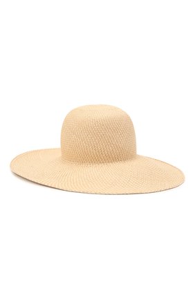 Женская соломенная шляпа LORO PIANA бежевого цвета по цене 76900 руб., арт. FAL6521 | Фото 1 Женская соломенная шляпа LORO PIANA бежевого цвета, арт. FAL6521 | Фото 1