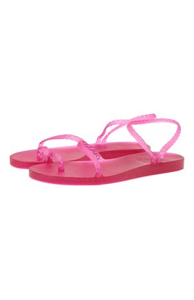Женские сандалии eleftheria ANCIENT GREEK SANDALS фуксия цвета по цене 7630 руб., арт. ELEFTHERIA/CLEAR FUCHSIA/GLITTE | Фото 1 Женские сандалии eleftheria ANCIENT GREEK SANDALS фуксия цвета, арт. ELEFTHERIA/CLEAR FUCHSIA/GLITTE | Фото 1
