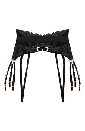 Женский пояс для чулок BORDELLE черного цвета по цене 55150 руб., арт. KEA 0UVERT SUSPENDER BRIEF | Фото 1 Женский пояс для чулок BORDELLE черного цвета, арт. KEA 0UVERT SUSPENDER BRIEF | Фото 1