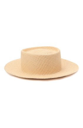 Женская соломенная шляпа LORO PIANA бежевого цвета по цене 65050 руб., арт. FAL6599 | Фото 1 Женская соломенная шляпа LORO PIANA бежевого цвета, арт. FAL6599 | Фото 1