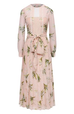 Женское платье REDVALENTINO светло-розового цвета по цене 115500 руб., арт. VR3VAW35/5LV | Фото 1 Женское платье REDVALENTINO светло-розового цвета, арт. VR3VAW35/5LV | Фото 1