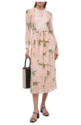 Женское платье REDVALENTINO светло-розового цвета по цене 115500 руб., арт. VR3VAW35/5LV | Фото 2 Женское платье REDVALENTINO светло-розового цвета, арт. VR3VAW35/5LV | Фото 2