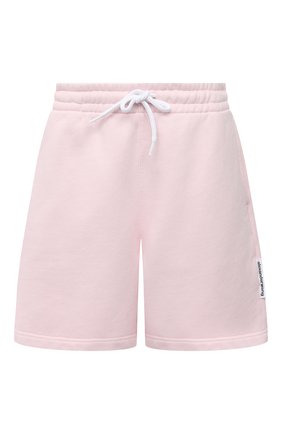 Женские хлопковый шорты ALEXANDER WANG розового цвета по цене 39950 руб., арт. UCC1214010 | Фото 1 Женские хлопковый шорты ALEXANDER WANG розового цвета, арт. UCC1214010 | Фото 1