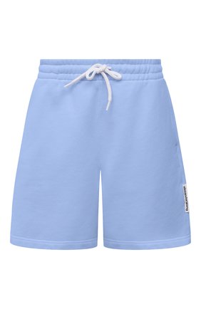 Женские хлопковый шорты ALEXANDER WANG голубого цвета по цене 39950 руб., арт. UCC1214010 | Фото 1 Женские хлопковый шорты ALEXANDER WANG голубого цвета, арт. UCC1214010 | Фото 1