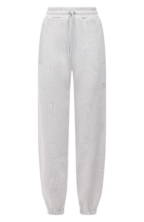 Женские хлопковый джоггеры ALEXANDER WANG серого цвета по цене 47250 руб., арт. UCC1214008 | Фото 1 Женские хлопковый джоггеры ALEXANDER WANG серого цвета, арт. UCC1214008 | Фото 1