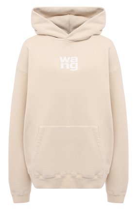 Женский хлопковый худи DENIM X ALEXANDER WANG бежевого цвета по цене 45450 руб., арт. UCC1211023 | Фото 1 Женский хлопковый худи DENIM X ALEXANDER WANG бежевого цвета, арт. UCC1211023 | Фото 1