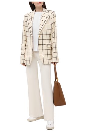 Женская хлопковая футболка GIORGIO ARMANI белого цвета по цене 31250 руб., арт. 3KAM91/AJEJZ | Фото 2 Женская хлопковая футболка GIORGIO ARMANI белого цвета, арт. 3KAM91/AJEJZ | Фото 2