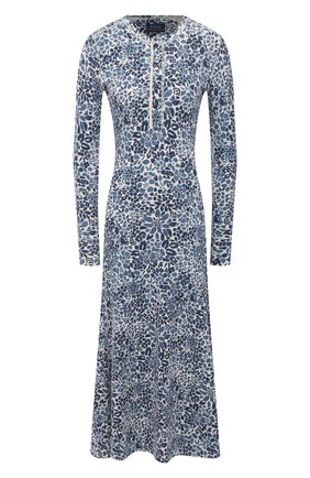 Женское хлопковое платье POLO RALPH LAUREN синего цвета по цене 24000 руб., арт. 211827951 | Фото 1 Женское хлопковое платье POLO RALPH LAUREN синего цвета, арт. 211827951 | Фото 1