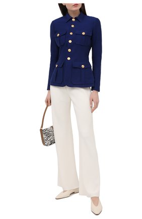 Женский хлопковый жакет POLO RALPH LAUREN синего цвета по цене 31350 руб., арт. 211827938 | Фото 2 Женский хлопковый жакет POLO RALPH LAUREN синего цвета, арт. 211827938 | Фото 2