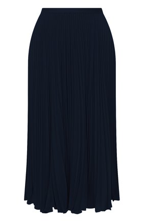Женская плиссированная юбка POLO RALPH LAUREN темно-синего цвета по цене 29250 руб., арт. 211781249 | Фото 1 Женская плиссированная юбка POLO RALPH LAUREN темно-синего цвета, арт. 211781249 | Фото 1