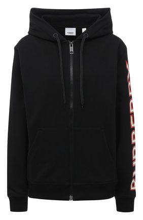 Женский хлопковый кардиган BURBERRY черного цвета по цене 49550 руб., арт. 8036691 | Фото 1 Женский хлопковый кардиган BURBERRY черного цвета, арт. 8036691 | Фото 1