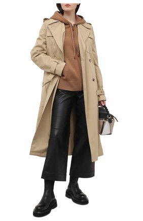 Женский кашемировый кардиган BURBERRY светло-коричневого цвета по цене 79950 руб., арт. 8037508 | Фото 2 Женский кашемировый кардиган BURBERRY светло-коричневого цвета, арт. 8037508 | Фото 2