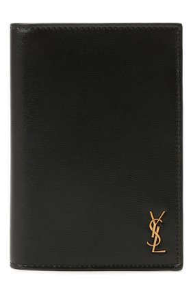 Женские кожаная обложка для паспорта SAINT LAURENT черного цвета по цене 28550 руб., арт. 607659/02G0W | Фото 1 Женские кожаная обложка для паспорта SAINT LAURENT черного цвета, арт. 607659/02G0W | Фото 1