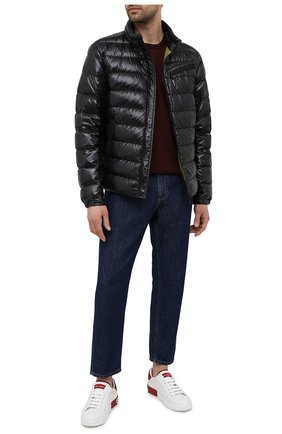 Мужские кожаные кеды portofino DOLCE & GABBANA красного цвета по цене 39200 руб., арт. CS1760/AH526 | Фото 2 Мужские кожаные кеды portofino DOLCE & GABBANA красного цвета, арт. CS1760/AH526 | Фото 2