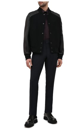 Мужская хлопковая рубашка DOLCE & GABBANA бордового цвета по цене 52150 руб., арт. G5GE6T/FR5YB | Фото 2 Мужская хлопковая рубашка DOLCE & GABBANA бордового цвета, арт. G5GE6T/FR5YB | Фото 2