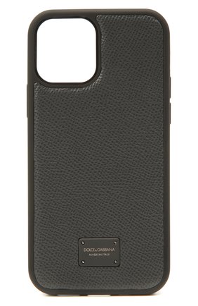 Чехол для iphone 12 pro DOLCE & GABBANA серого цвета по цене 11950 руб., арт. BP2905/AW394 | Фото 1 Чехол для iphone 12 pro DOLCE & GABBANA серого цвета, арт. BP2905/AW394 | Фото 1