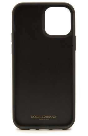 Чехол для iphone 12 pro DOLCE & GABBANA серого цвета по цене 11950 руб., арт. BP2905/AW394 | Фото 2 Чехол для iphone 12 pro DOLCE & GABBANA серого цвета, арт. BP2905/AW394 | Фото 2