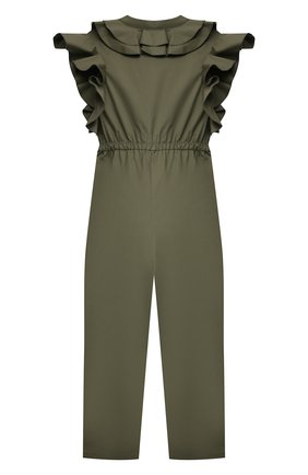 Детский хлопковый комбинезон ALBERTA FERRETTI JUNIOR зеленого цвета по цене 23600 руб., арт. 027857 | Фото 2 Детский хлопковый комбинезон ALBERTA FERRETTI JUNIOR зеленого цвета, арт. 027857 | Фото 2