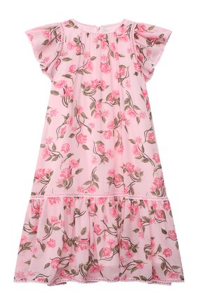 Детское платье ALBERTA FERRETTI JUNIOR розового цвета по цене 27000 руб., арт. 027856 | Фото 1 Детское платье ALBERTA FERRETTI JUNIOR розового цвета, арт. 027856 | Фото 1