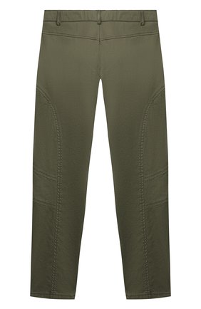 Детские хлопковые брюки ALBERTA FERRETTI JUNIOR зеленого цвета по цене 12550 руб., арт. 027850 | Фото 2 Детские хлопковые брюки ALBERTA FERRETTI JUNIOR зеленого цвета, арт. 027850 | Фото 2